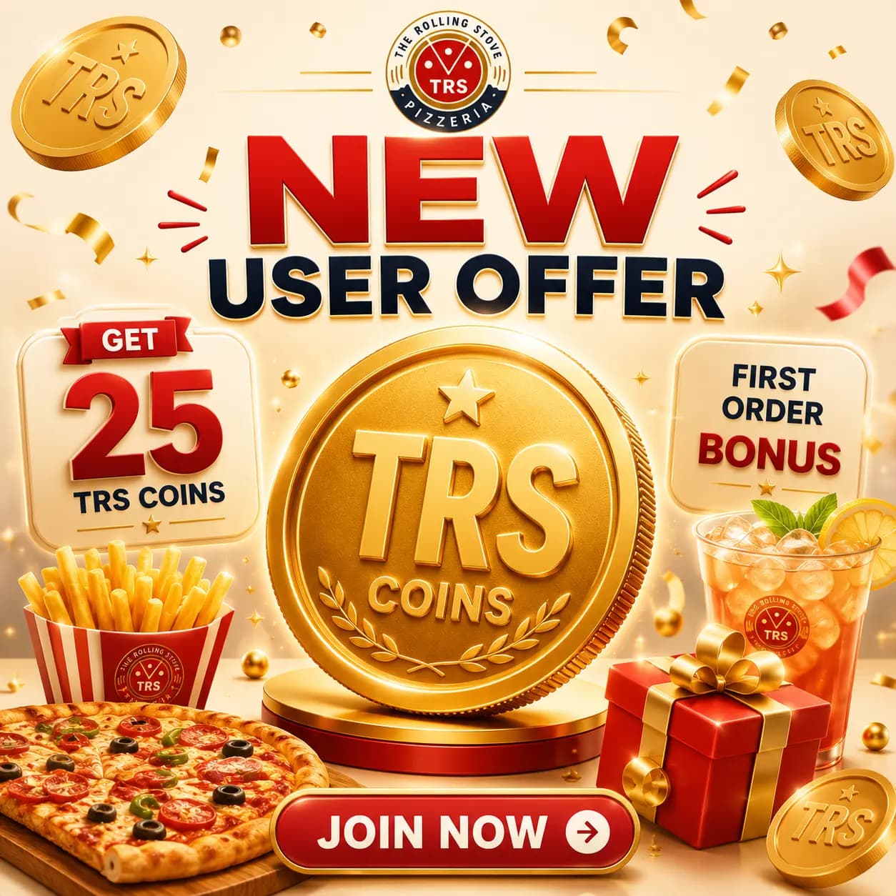 New user reward